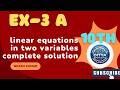 Class 10th/ Linear Equations / Ex-3 A (22 - 29 ) / R.S. Aggarwal/ Complete solution #10thmaths