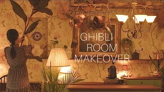 A Cottage DIY Ghibli Inspired Room Makeover｜Blackberry Season｜Japanese Vlog