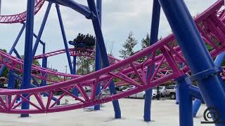 Adrenaline Peak Off Ride Oaks Amusement Park July 2021    4K60FPS   No Copyright