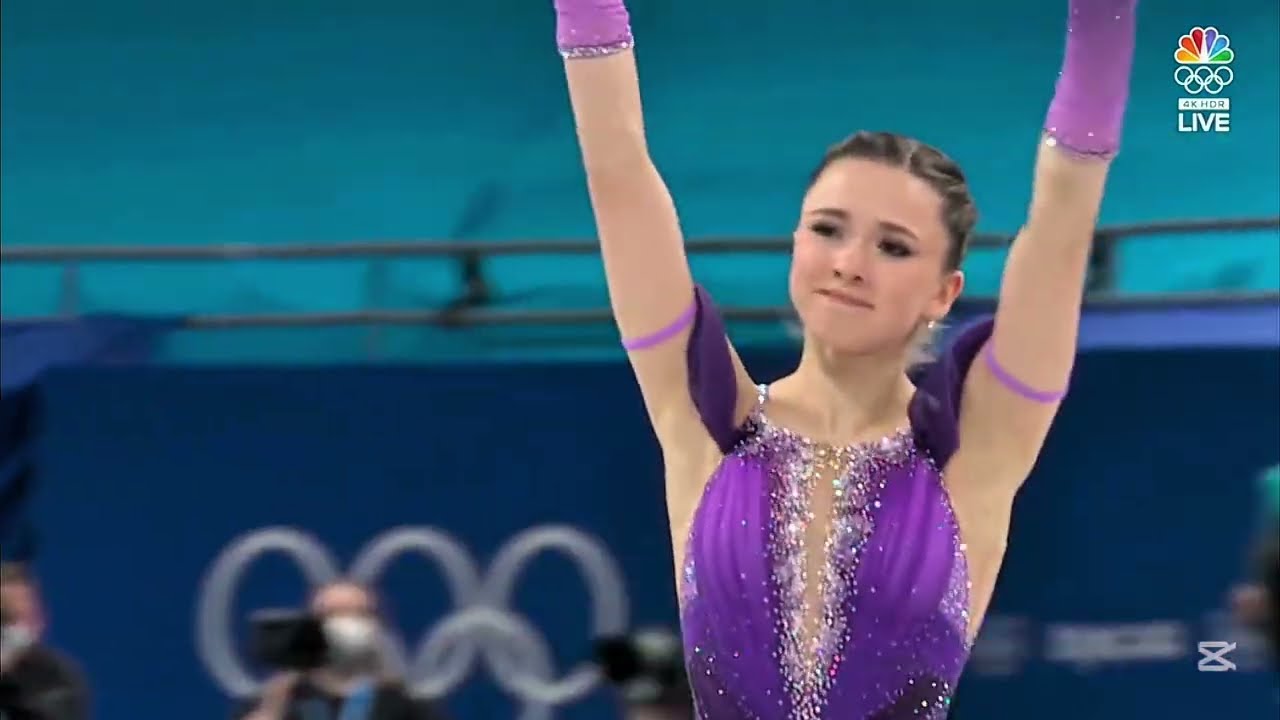 Kamila Valieva Pekin 2022 Kış Olimpiyatları Takım Müsabakası (Kısa Program)