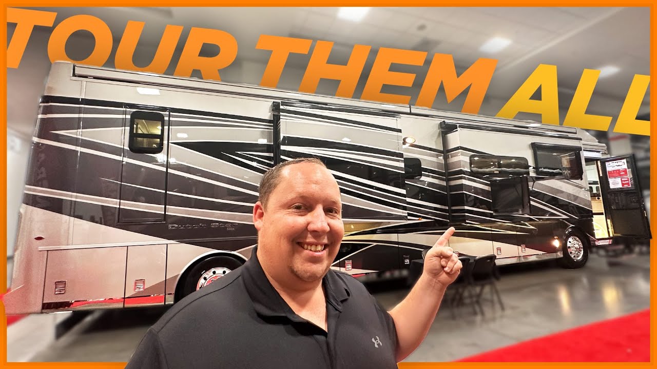 Touring ALL 47 Motorhomes at the Novi RV Show! YouTube