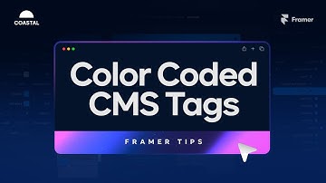 Using Framer CMS To Create Color-Coded Tag Pills