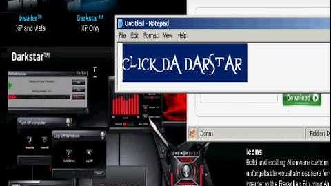 how to get ALIENWARE theme for windows xp or vista