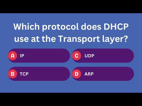 What Protocol Does Dhcp Use At The Transport Layer