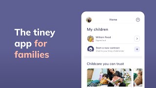 tiney families app demo and walkthrough screenshot 3