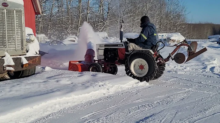 -35C Case 444 Blowing Snow