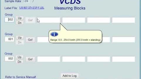 VCDS ABS block measurements