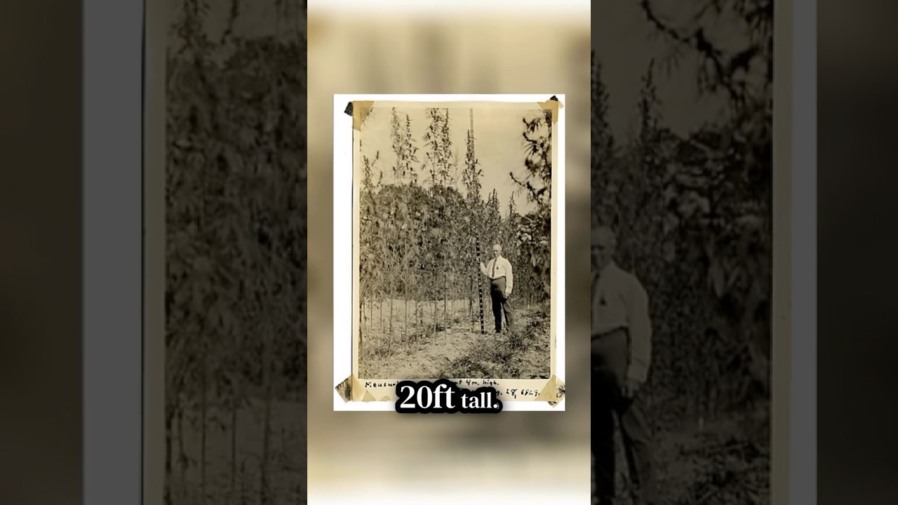 In 1903, the USDA launched a hemp research program at Arlington Farm, Virginia 