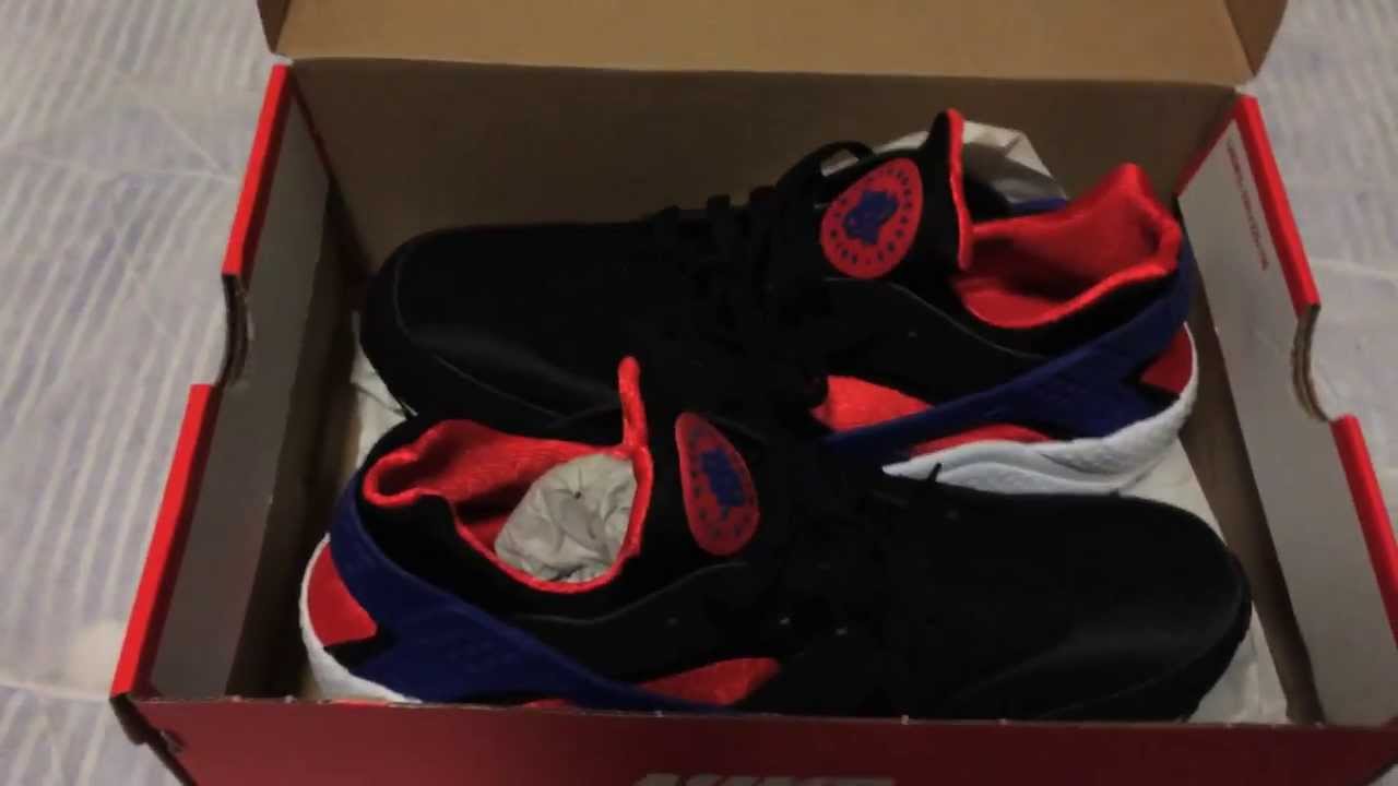 Air Huarache fresh out of the box. (Review) YouTube