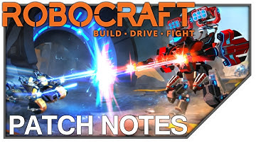 Robocraft Patch Notes: Fast and Formidable