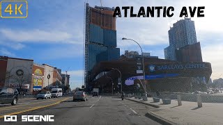 Atlantic Ave Brooklyn NY Driving Tour | NYC 4K | GO SCENIC