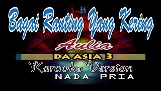 Bagai Ranting Yang Kering || Aulia Daa3|Nada Pria ||Karaoke Version