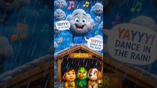 ☁️ The Friendly Cloud's Rainy Warning! #kidsshorts #youtubeshorts #shortefeed