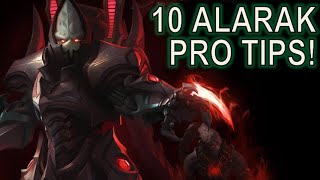 10 Pro Tips for playing Alarak! | Starcraft II Co-Op