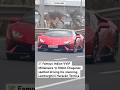 Famous Indian VVIP millionaire Mohit Chuganee driving his Lamborghini Huracán Tecnica #Shorts#India