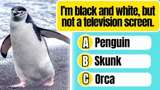 Tricky Riddles: Animals Edition 🦊– Can You Outfox These Brainteasers?🐳