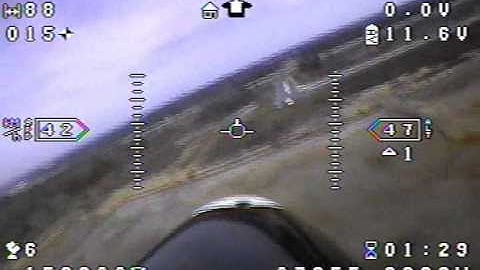 FPV test AXN Floater jet aka cloud fly.