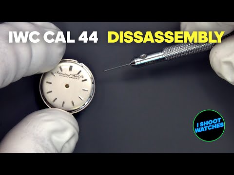 How NOT To Repair A Watch! IWC Cal 44 Disassembly - Realtime 5 hours