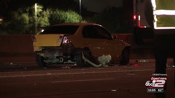 Truck driver sought after fatal hit-and-run crash on Highway 90