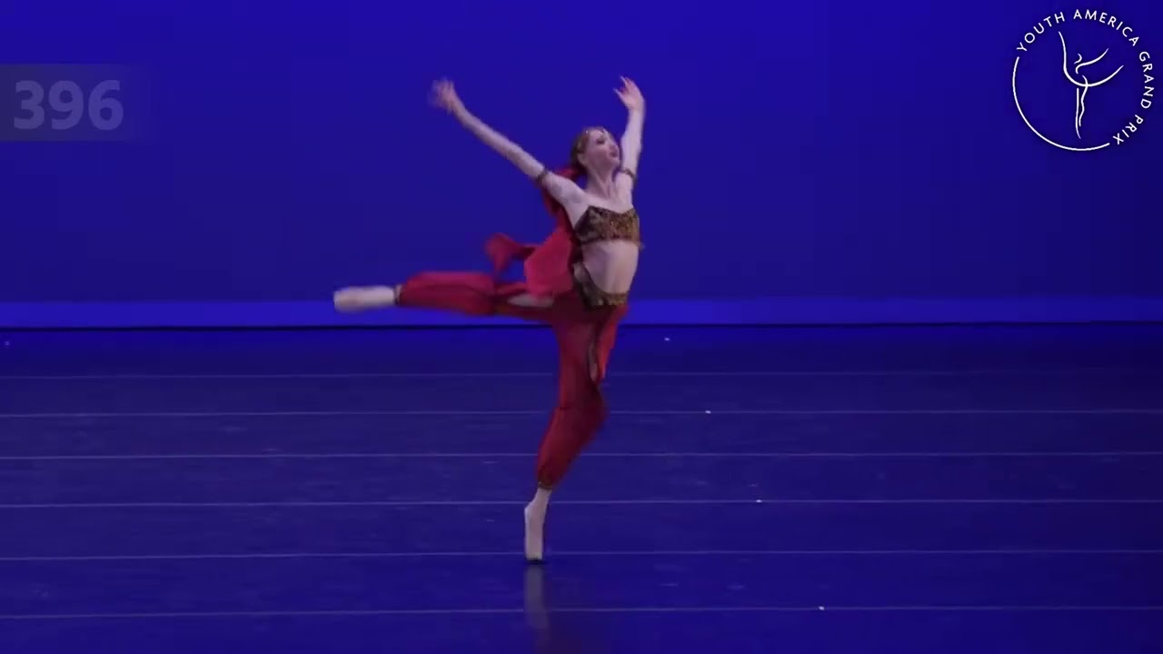 Paris Koons, age 14, Washington DC semi-finals (Le Corsaire and Nikiya la Bayadère