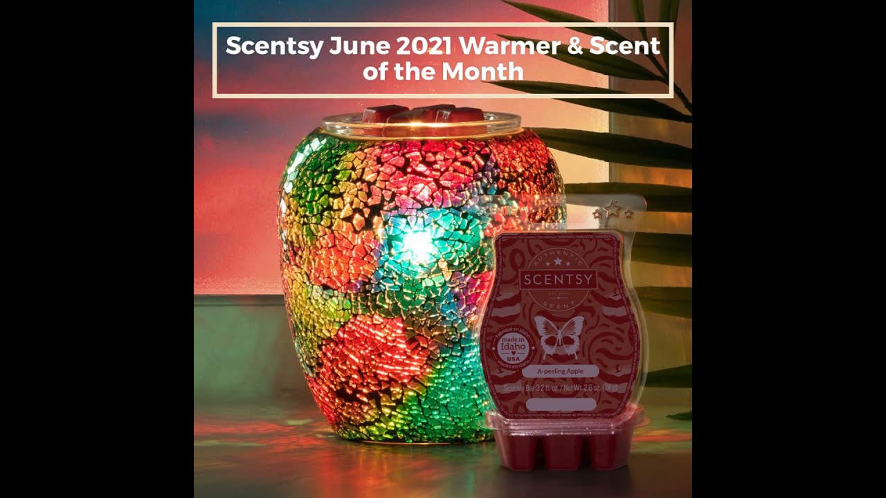 Scentsy June 2021 Warmer & Scent of the Month Chromatic YouTube