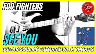 Foo Fighters - See You (Guitar Cover) Lesson | Chords | Tutorial