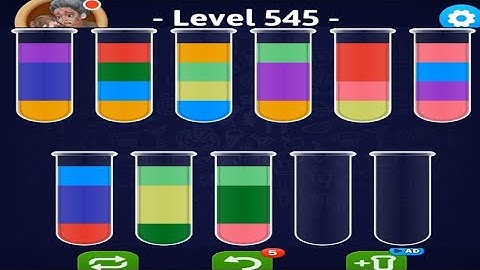 Colour sort level 545