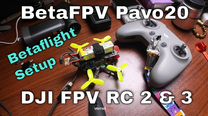 Connecting the BetaFPV Pavo20 with the DJI Remote Controller 2 & 3 | Updated