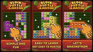 Block Puzzle Amazon Gameplay Video for Android screenshot 1