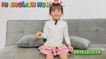 Tiếng anh cho bé - kiểm tra cuối tháng