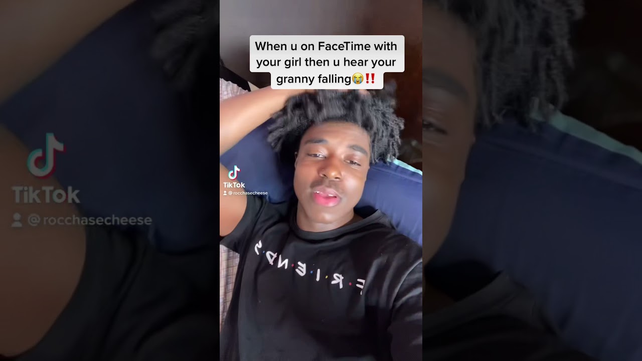 When u on FaceTime with your girl then u hear your granny falling😭‼️