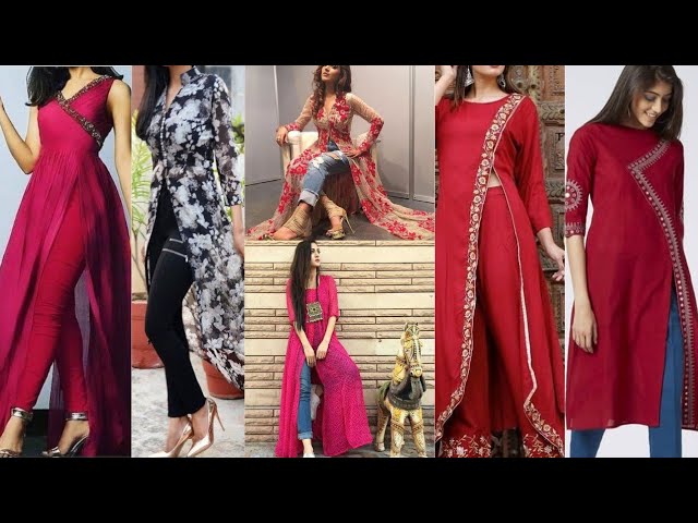 Latest Umbrella Cut Dresses Frocks Designs 2024-25 Collection