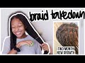 KNOTLESS BRAIDS TAKE DOWN | Two Month Old Braids| SincerelyCierra