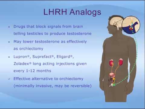 prostate cancer treatment with injections