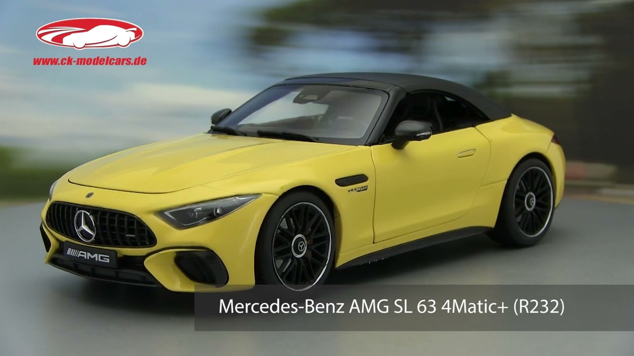 iScale 1:18 Mercedes-Benz AMG SL 63 4Matic (R232) to sunbathe