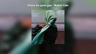 Peace Be Upon You ~ Maher Zain ~ Sped Up   Vocals Only ~ Lyrics ~ Nasheed