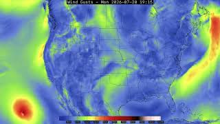 US weather forecast two week outlook -  GFS Run: 2026-07-11 00z