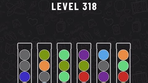 Ball Sort Puzzle Level 318 #ballsortpuzzle #ballsortpuzzlegameplay #puzzlegame #mobilegames