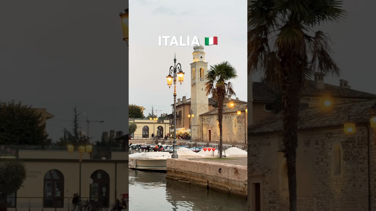 Best Places to visit in Italy | Lake Garda italy Walking Tour 