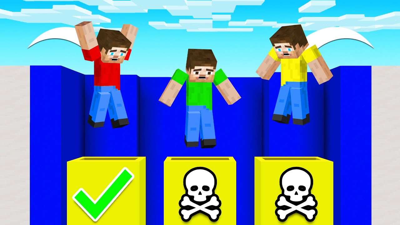 This Minecraft Dropper Decides Your Fate!