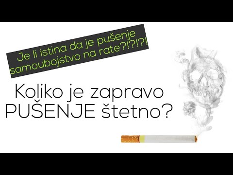 Video: Što Zabranjuje Novi Zakon O Ograničenju Pušenja