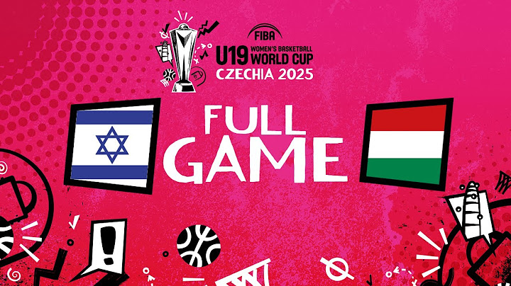 LIVE - Israel v Hungary | FIBA U19 Women's Basketball World Cup 2025 | Group Phase