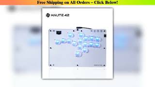 Haute42 Joystick Arcade Hitbox Controller Button Rim leverless Arcade Stick Controller For PC/ Ps4