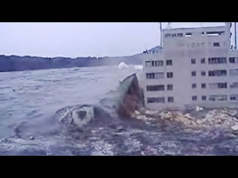 2011年3月11日 東日本大震災　気仙沼を襲う大津波 / Great East Japan Earthquake, Tsunami