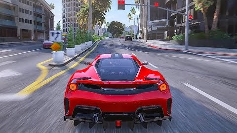 GTA 5: Ultra Realistic Graphics w/ Dense Vegetation 2023 Gameplay - Ray Tracing MOD