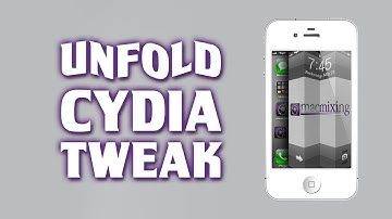 [Cydia Tweak] Unfold - Folding Paper Effect For Your Lock Screen