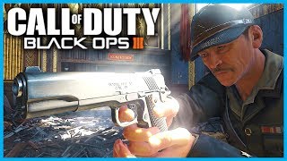 BLACK OPS 3 ZOMBIES "M1911" vs ROUND 100 ZOMBIES! w/ TheRelaxingEnd (BO3 1911 Gameplay)