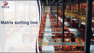 🚀 Explore the Future of Package Sorting with Matrix Automated Systems! 📦✨