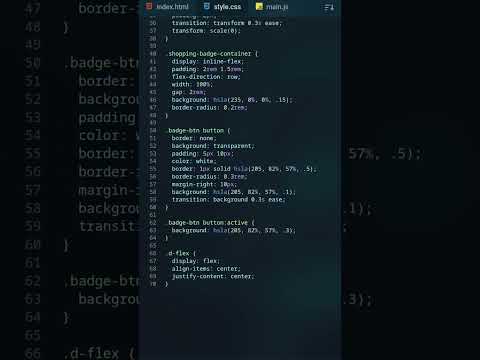 HTML CSS project
