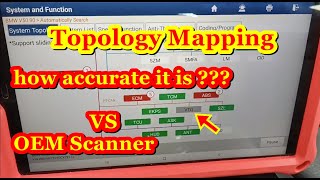 Topology Mapping Scanner. Aftermarket vs OEM !!! How accurate it is Diagzone,Launch, Xdiag,Topdon??? screenshot 4